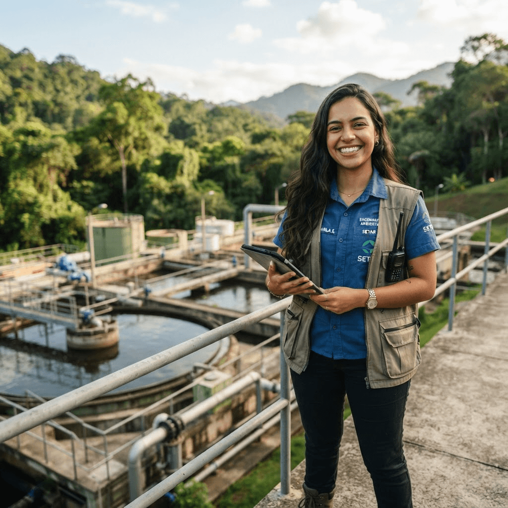 Retrato de Laís Lariva, convidado de Engenharia Ambiental e Sanitária